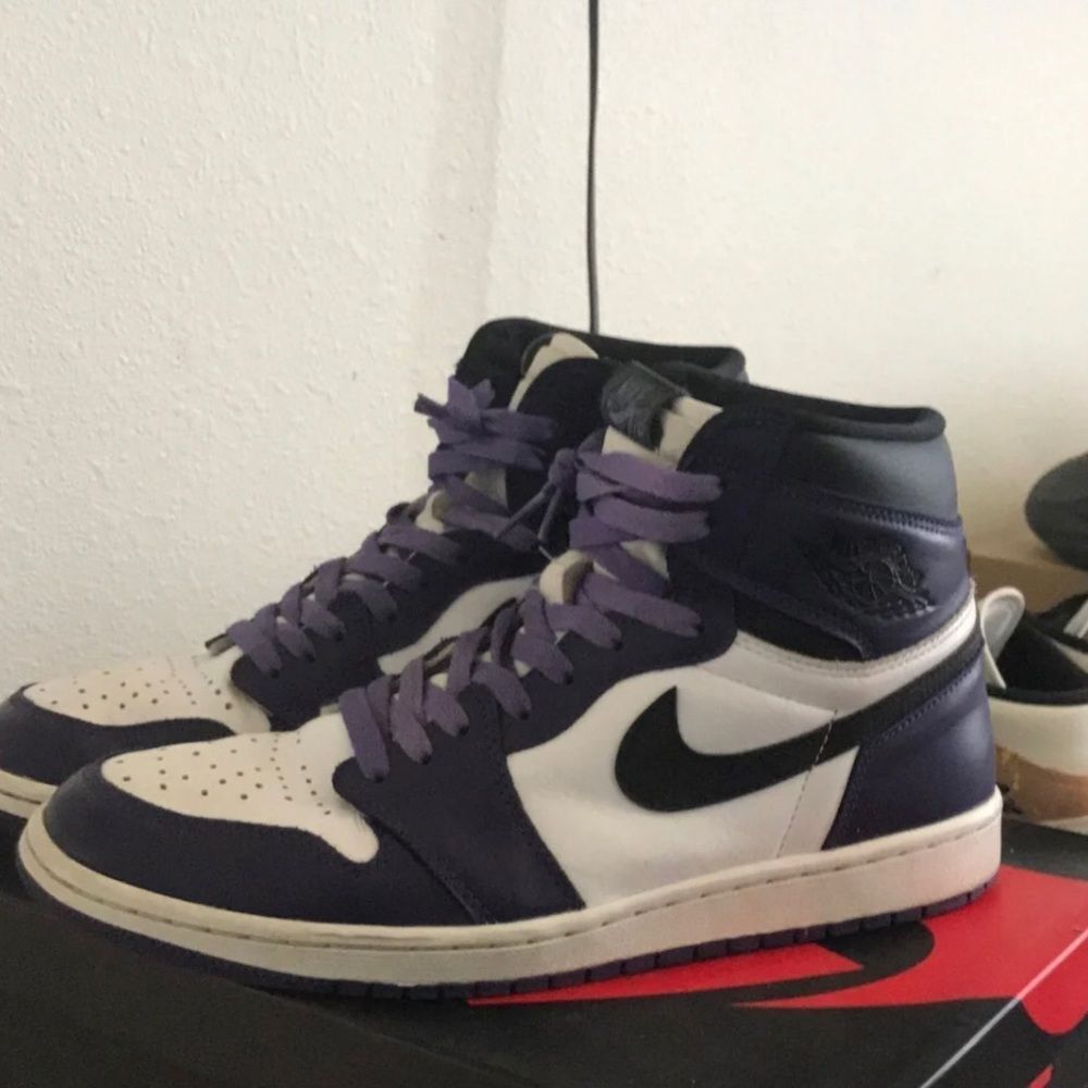 Jordan 1 court purple size 11 Nike dunk yeezy